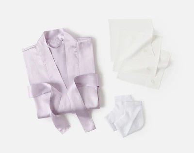 Spa Comfort Silk Bundle - Lavender, Purple