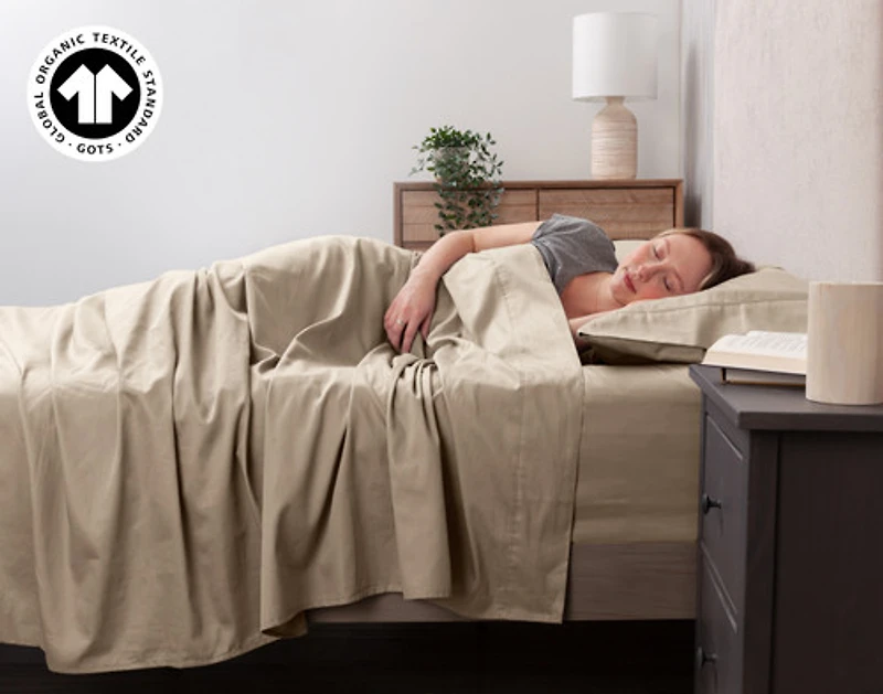 300TC Organic Cotton Sheet Set