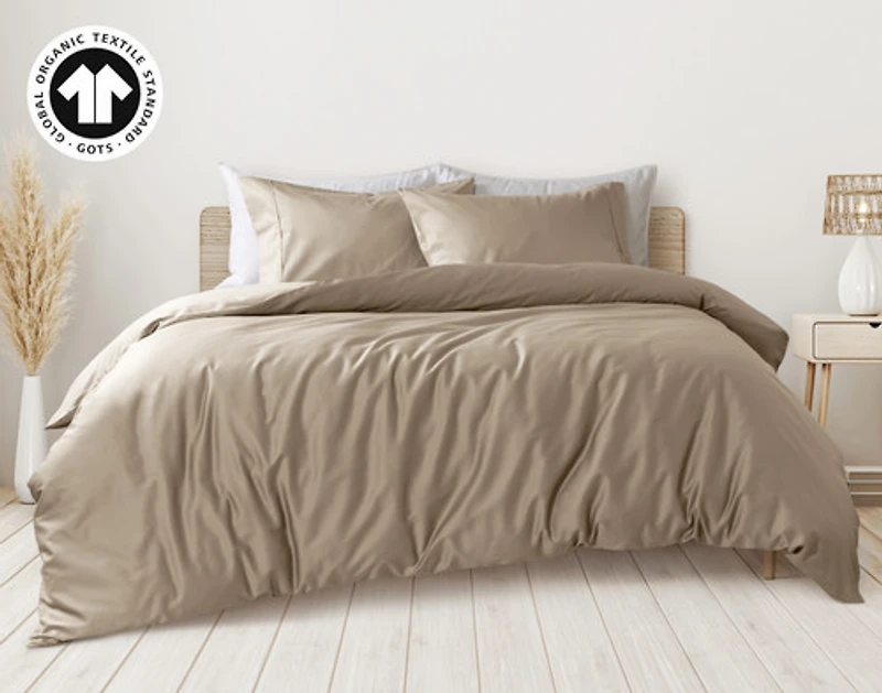 300TC Organic Cotton Duvet Cover