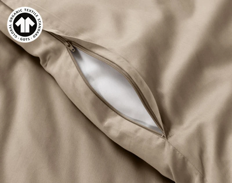 300TC Organic Cotton Duvet Cover