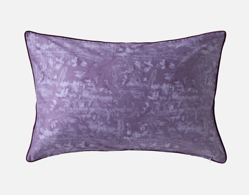 Christabel Pillow Sham, Floral, Purple,