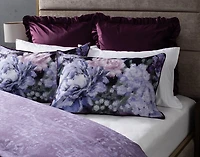 Christabel Pillow Sham, Floral, Purple,