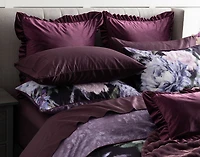 Christabel Pillow Sham, Floral, Purple,