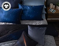 Starlight Duvet Cover, Scenic, GOTS Certified, Blue,
