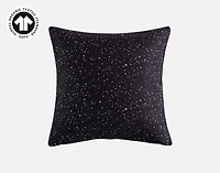 Starlight Square Cushion Cover, Scenic, GOTS Certified, Blue, 18" x 18"
