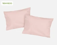 Petite Bamboo Cotton Pillowcase - Petal (Set of 2)