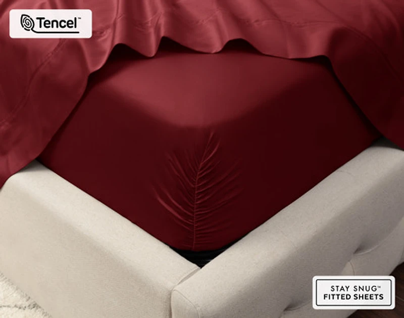 500TC Eucalyptus Luxe TENCEL Lyocell Sheet Set Fitted