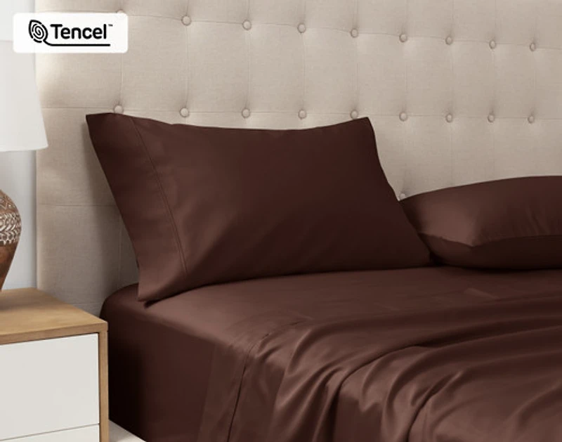 500TC Eucalyptus Luxe TENCEL Lyocell Sheet Set Pillowcases