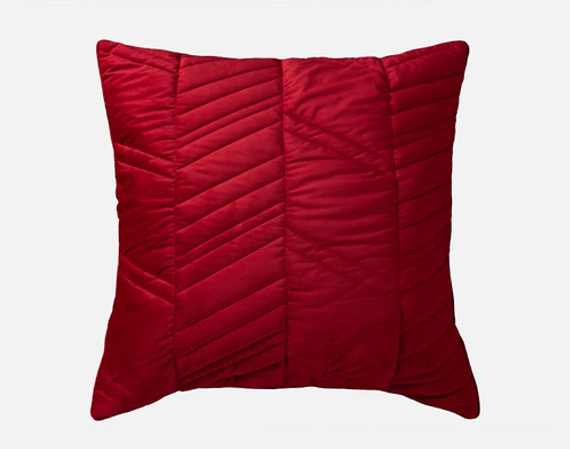 Merry Berry Velvet Euro Sham