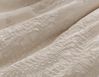 Marcona Duvet Cover, Cotton Set, Botanical, Beige,