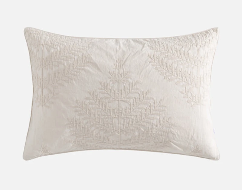 Marcona Duvet Cover, Cotton Set, Botanical, Beige,