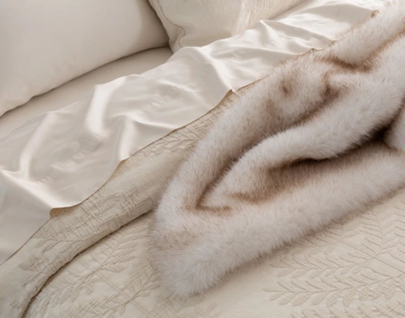 Marcona Duvet Cover, Cotton Set, Botanical, Beige,