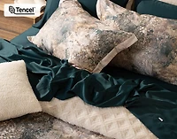 Captiva Pillow Sham, Botanical, Brown, Queen