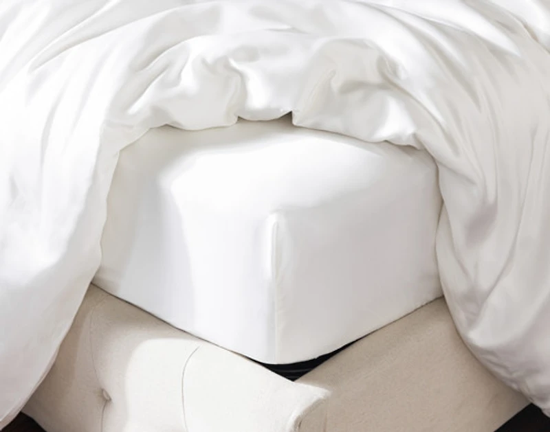 Silk Blend Fitted Sheet