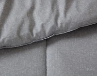 Perrin Cotton Comforter Set, Grey, King