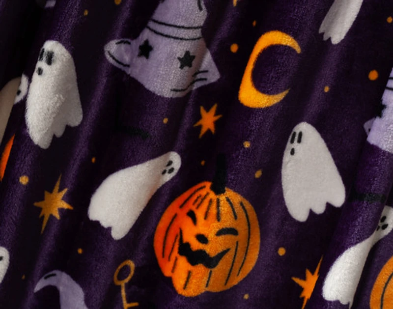 Halloween Fleece Throw
