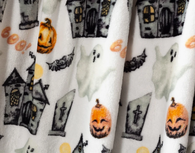 Halloween Fleece Throw