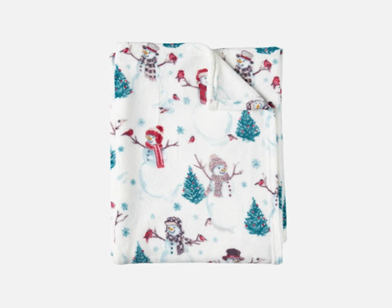 Holiday Fleece Throw