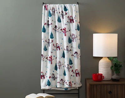Holiday Fleece Throw
