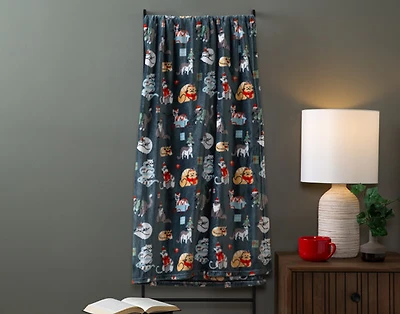 Holiday Fleece Throw