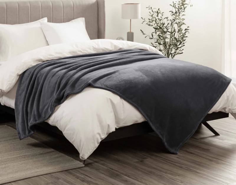 Cashmere Touch Fleece Blanket