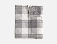 Plaid Cashmere Touch Fleece Blanket