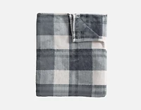 Plaid Cashmere Touch Fleece Blanket