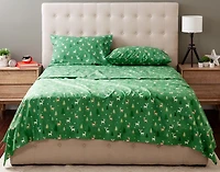Holiday Cotton Percale Sheet Set