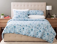 Holiday Cotton Percale Duvet Cover