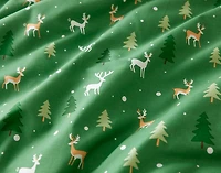 Holiday Cotton Percale Duvet Cover