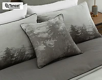 Fraser Square Cushion Cover, Scenic, Green, 18" x 18"