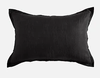 Raven Pillow Sham, Black,