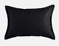 Raven Pillow Sham, Black,