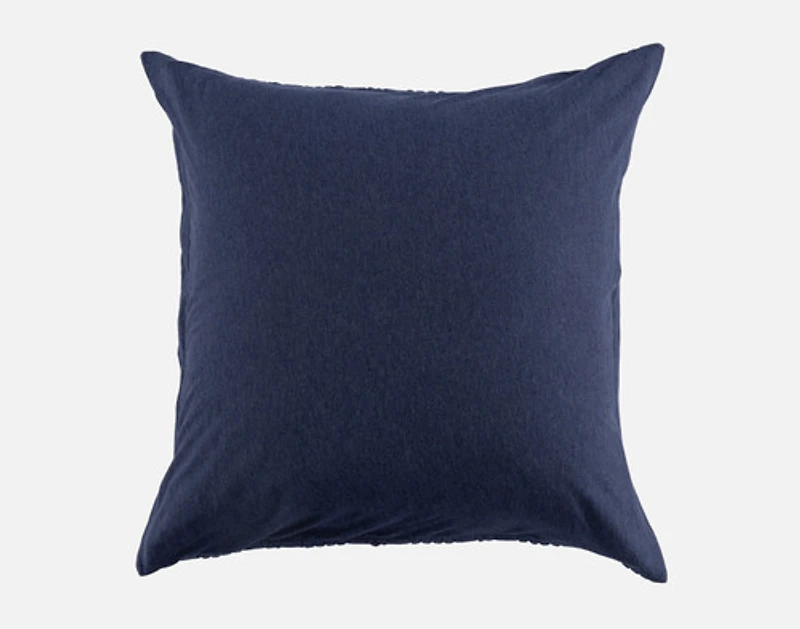Kye Euro Sham, Blue, 26" x 26"