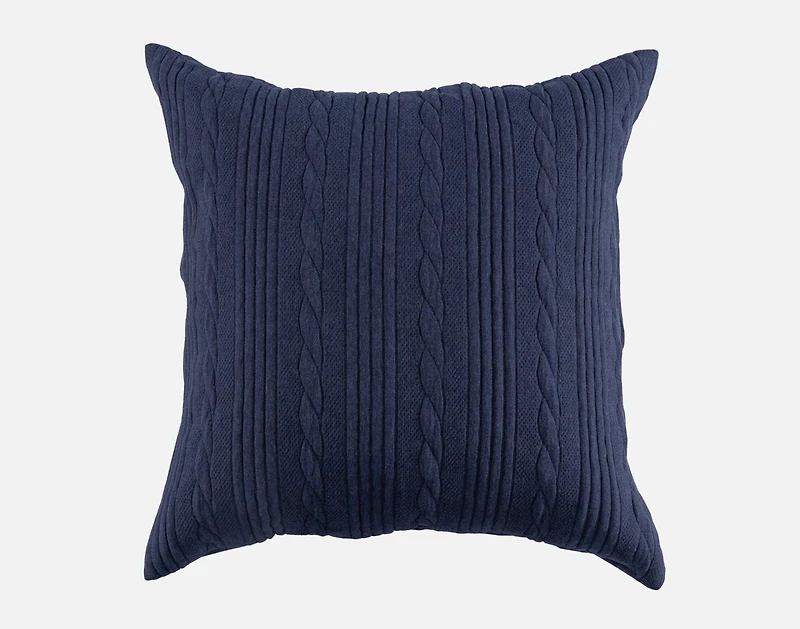 Kye Euro Sham, Blue, 26" x 26"