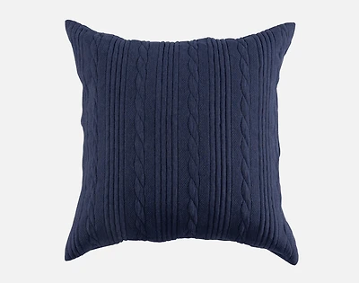 Kye Euro Sham, Blue, 26" x 26"