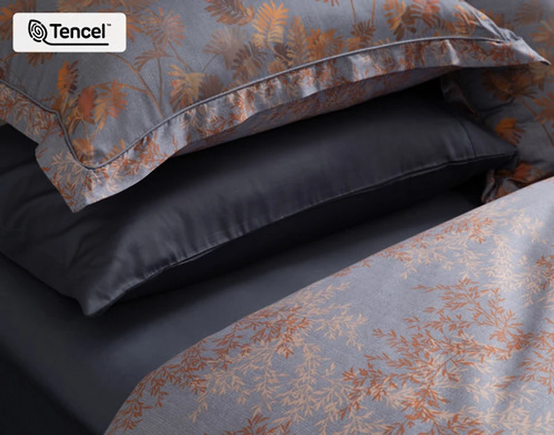 Wynwood Pillow Sham, Botanical, Brown,