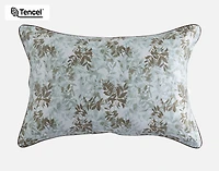 Appalachia Pillow Sham, Botanical, Green,