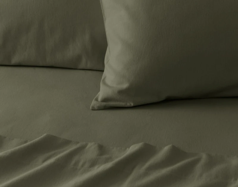 Organic Cotton Flannel Sheet Set