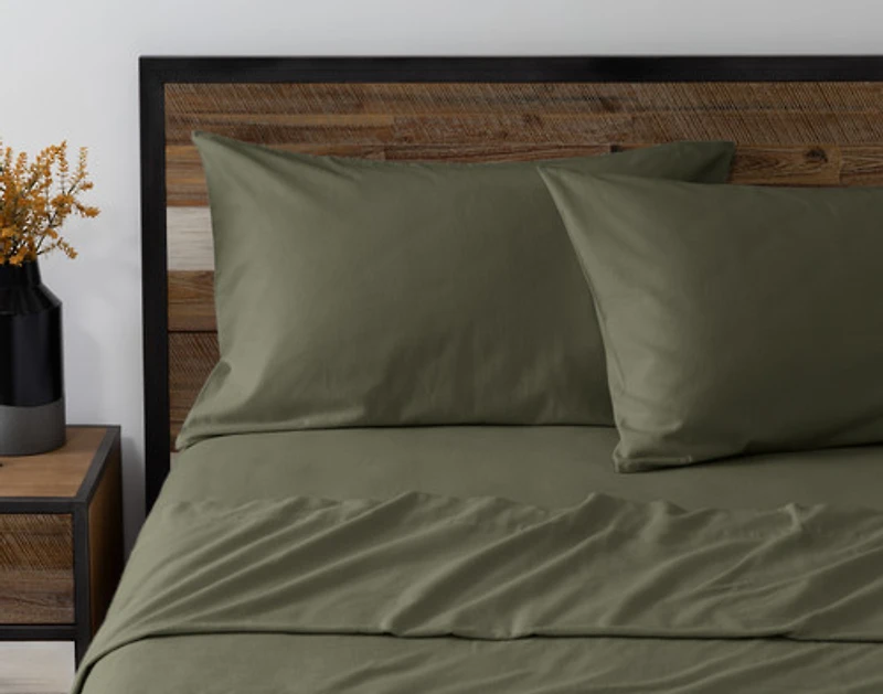 Organic Cotton Flannel Sheet Set