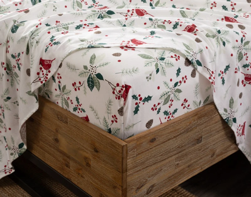 Organic Cotton Flannel Sheet Set