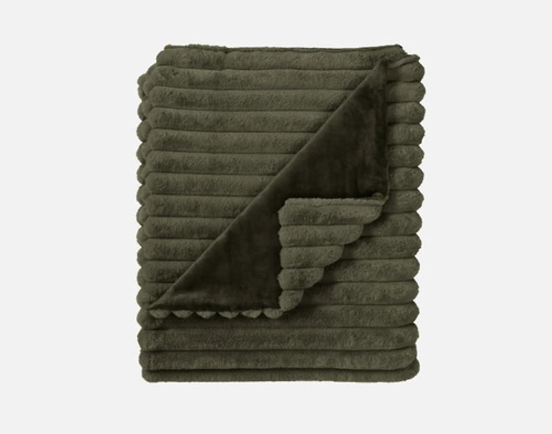 Channel Plush Throw