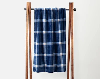 Plaid Fleece Throw