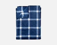 Plaid Fleece Throw