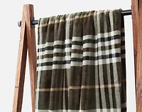 Plaid Fleece Throw