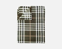 Plaid Fleece Throw