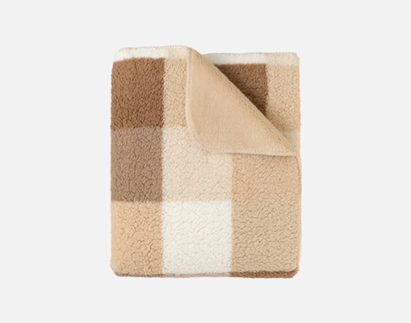 Teddy Check Throw