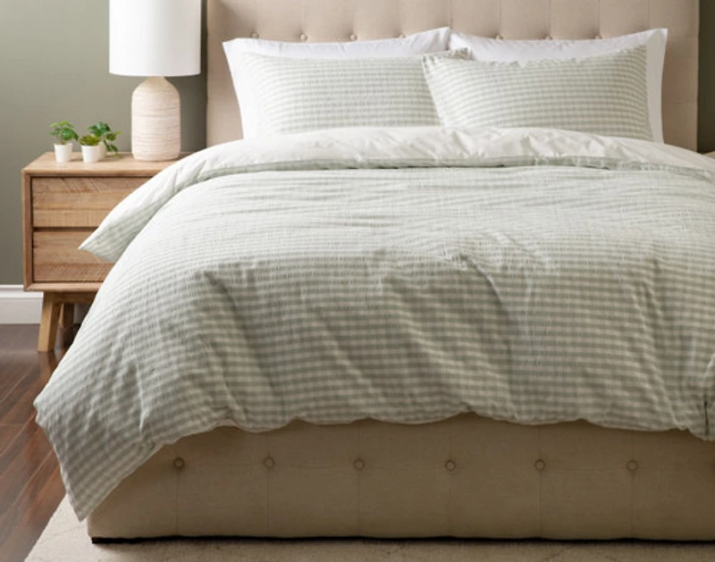 Cotton Jacquard Duvet Cover