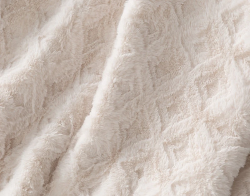 Geo Etched Throw