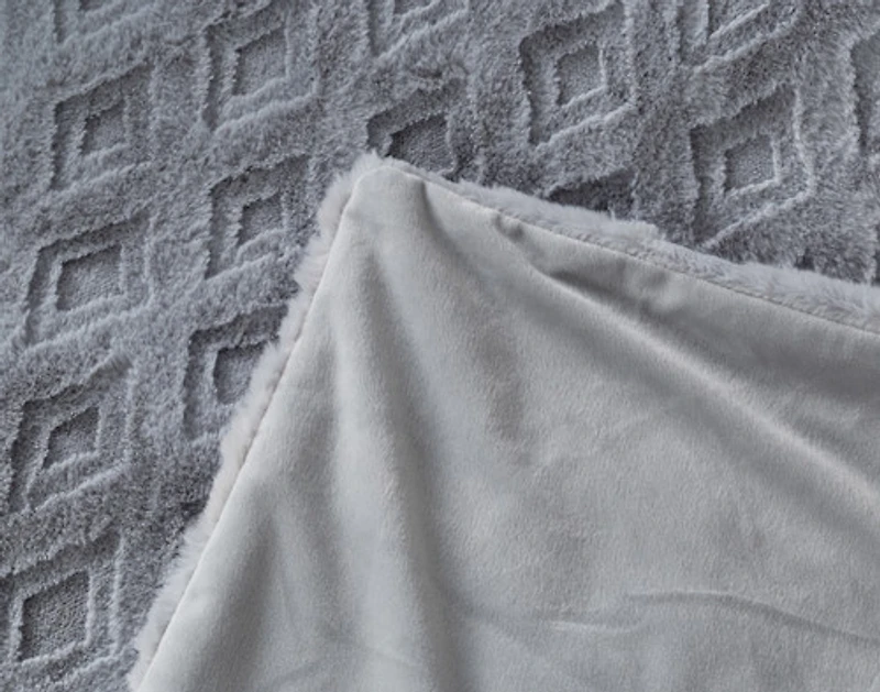 Geo Etched Throw